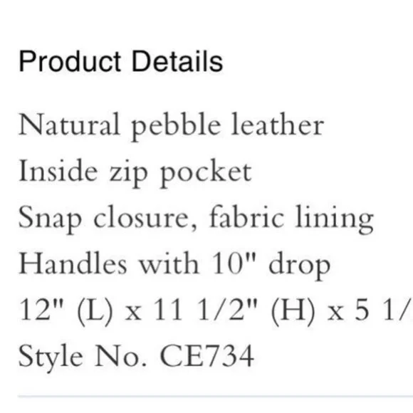 NWT Coach Tote - Picture 6 of 7